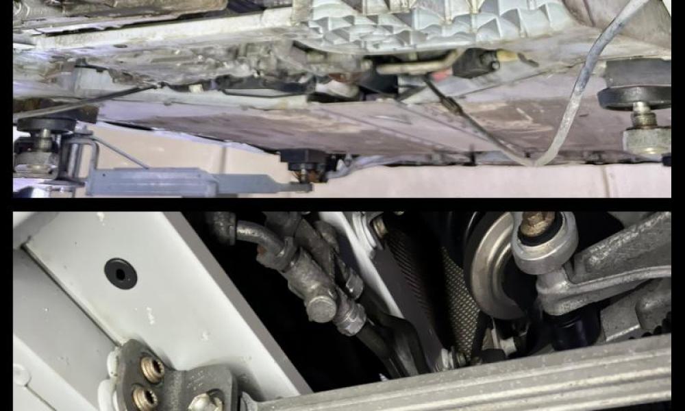 Lamborghini Gallardo pulizia a ghiaccio secco prima e dopo