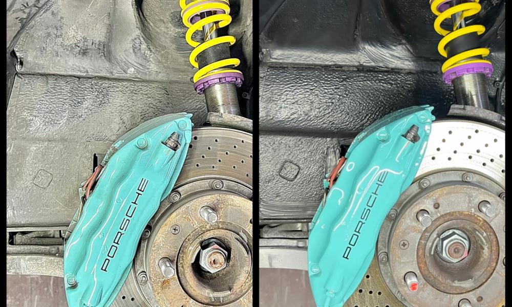 pulizia ghiaccio secco Porsche 993 · detailing Porsche 993 · pulizia sottoscocca Porsche · Porsche 993 sottoscocca · trattamento ossidazione Porsche